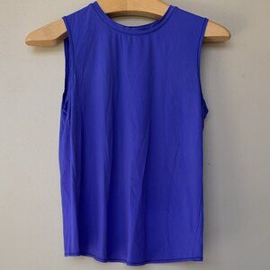 Athleta Sunlover UPF Tank Indigo Blue- Size S